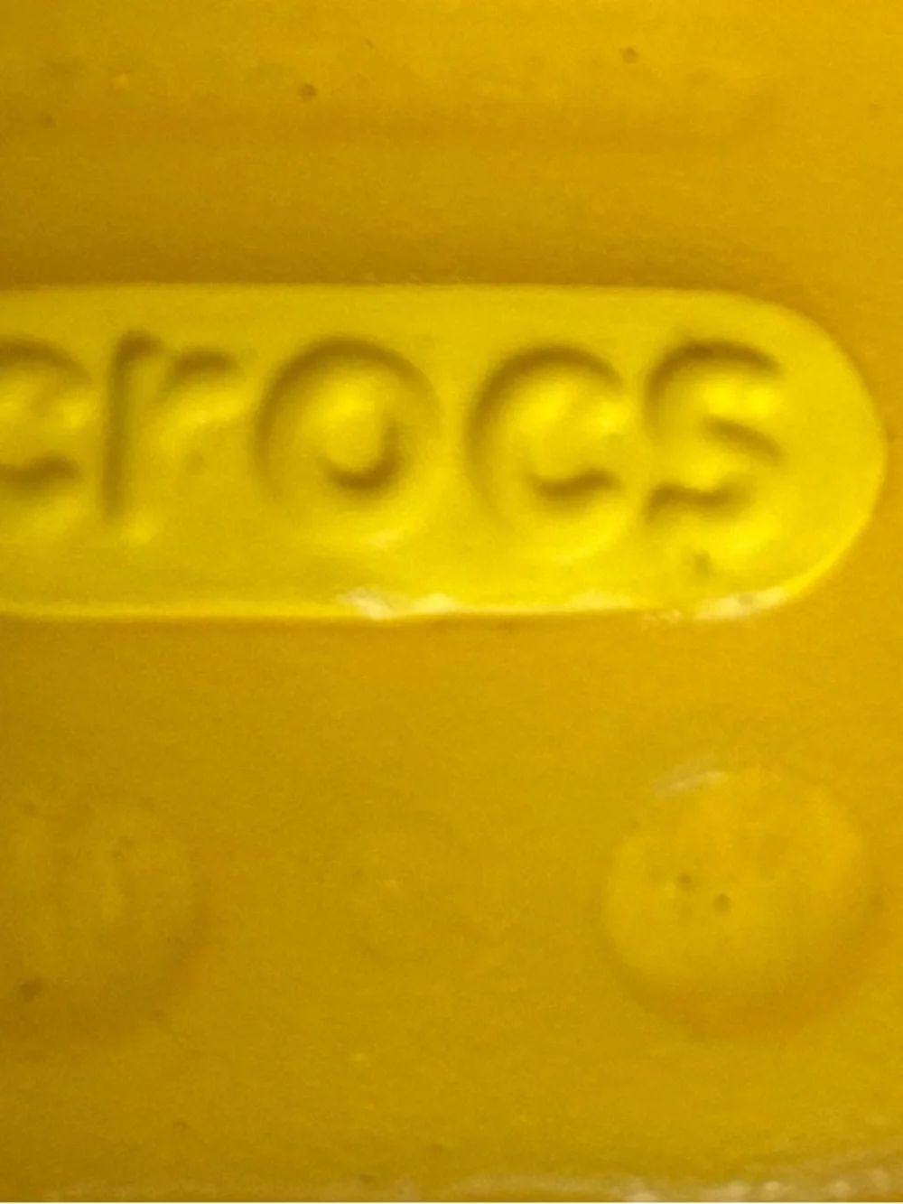 Kids Crocs Classic Clog- Translucent Pink /  Yellow- size C10-11 (Little Kid)